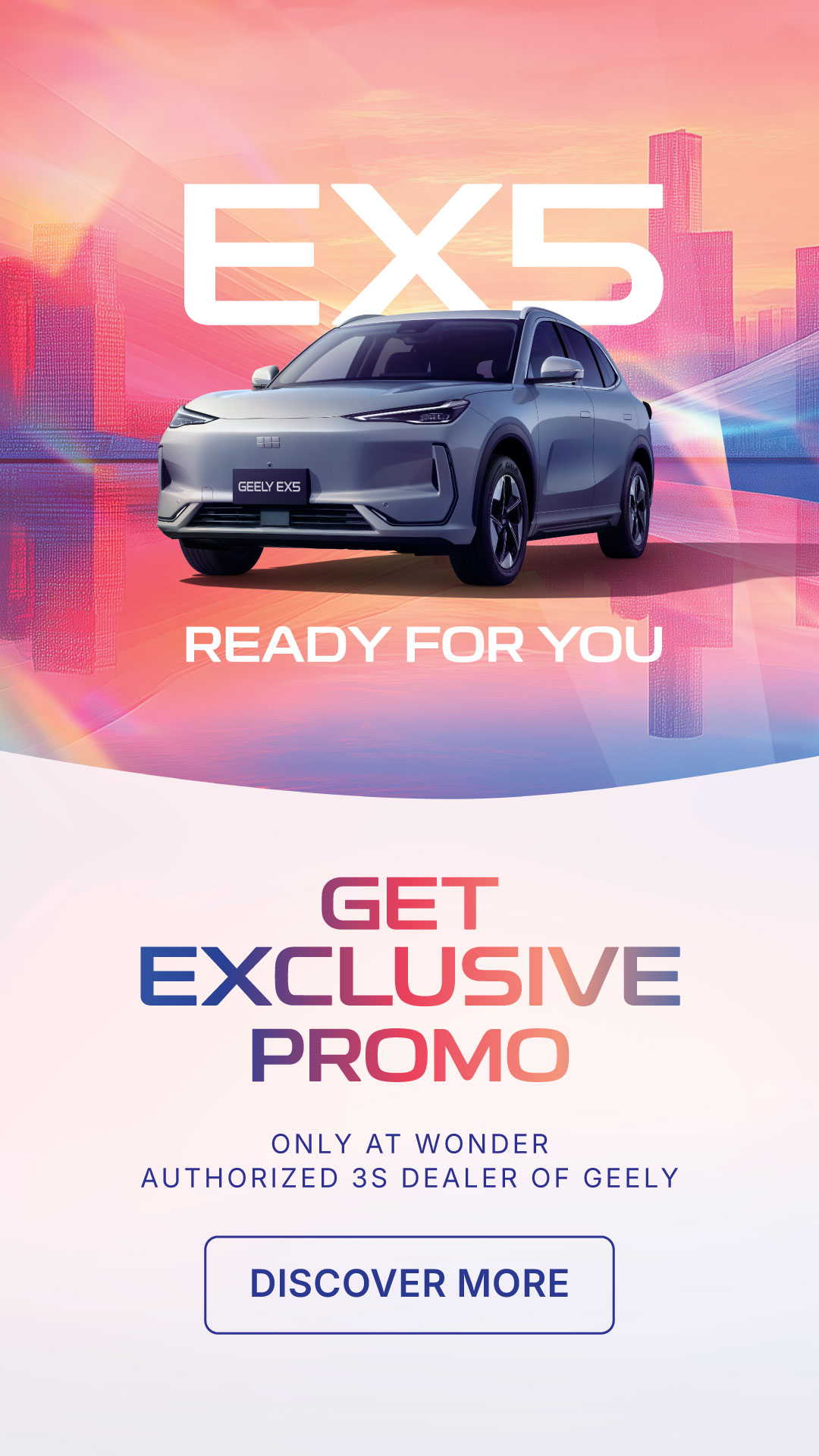 Geely Wonder Group | Book the Geely EX5 Now