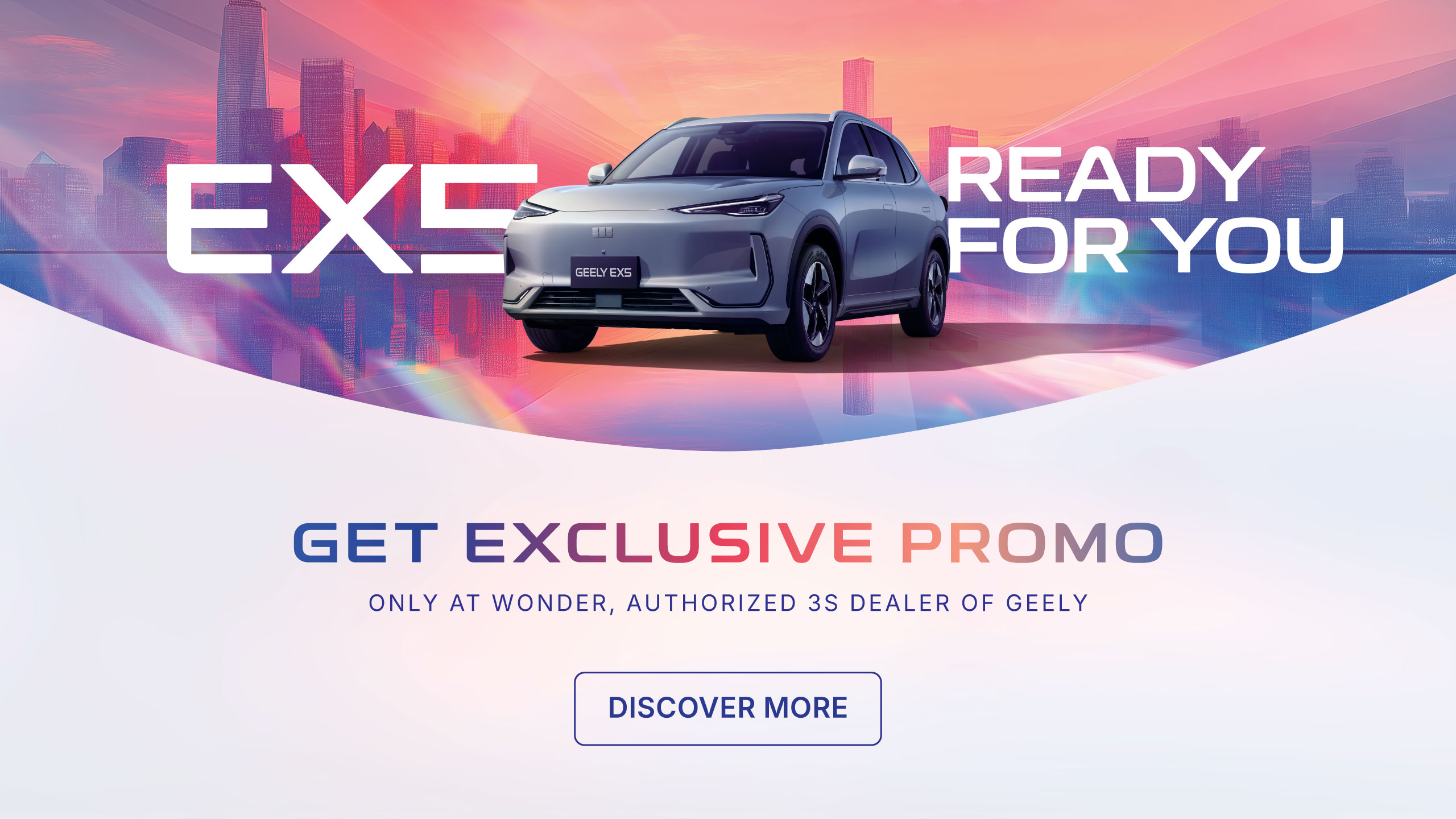 Geely Wonder Group | Book the Geely EX5 Now