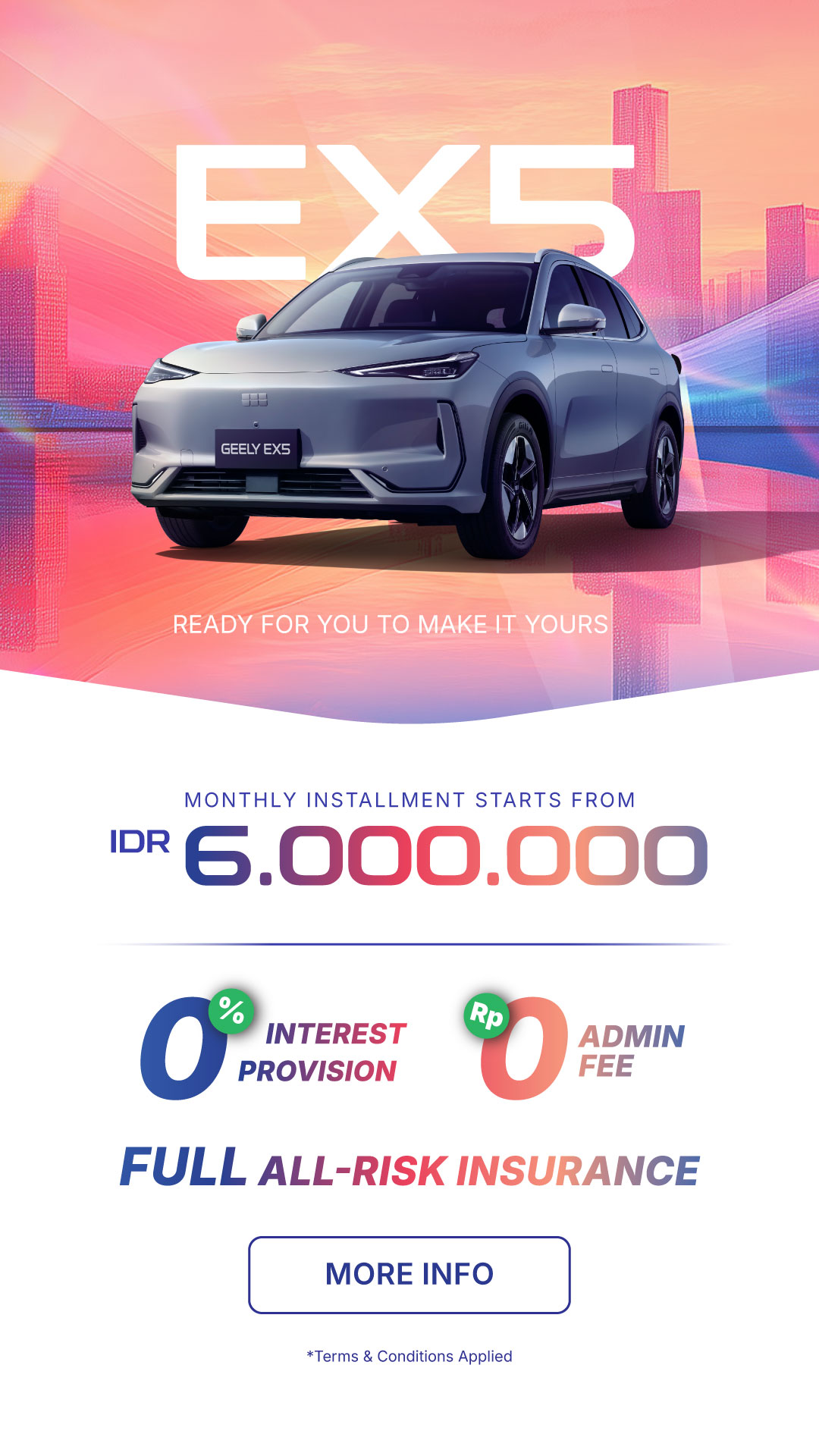 Geely Wonder Group | Promo Cicilan 0% Geely EX5