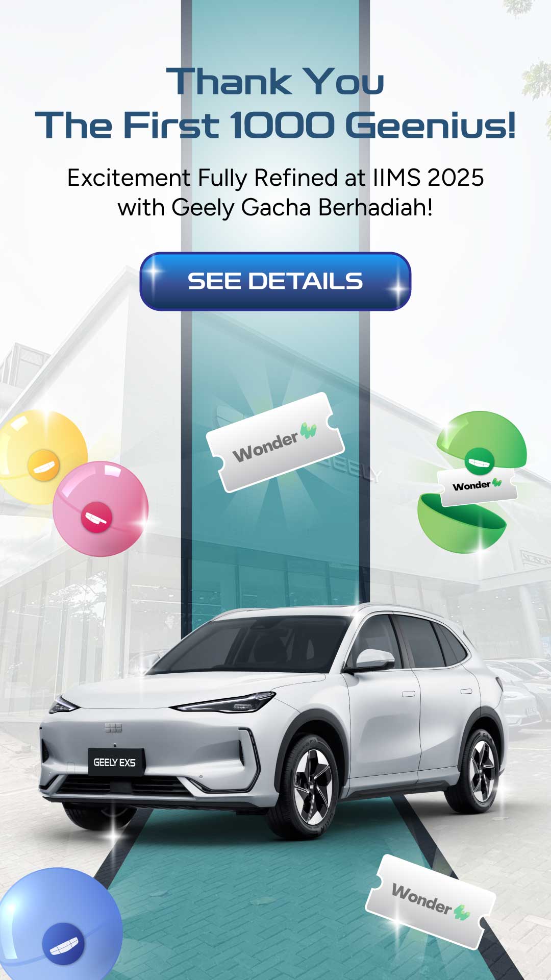 Geely Wonder Group | Book the Geely EX5 Now