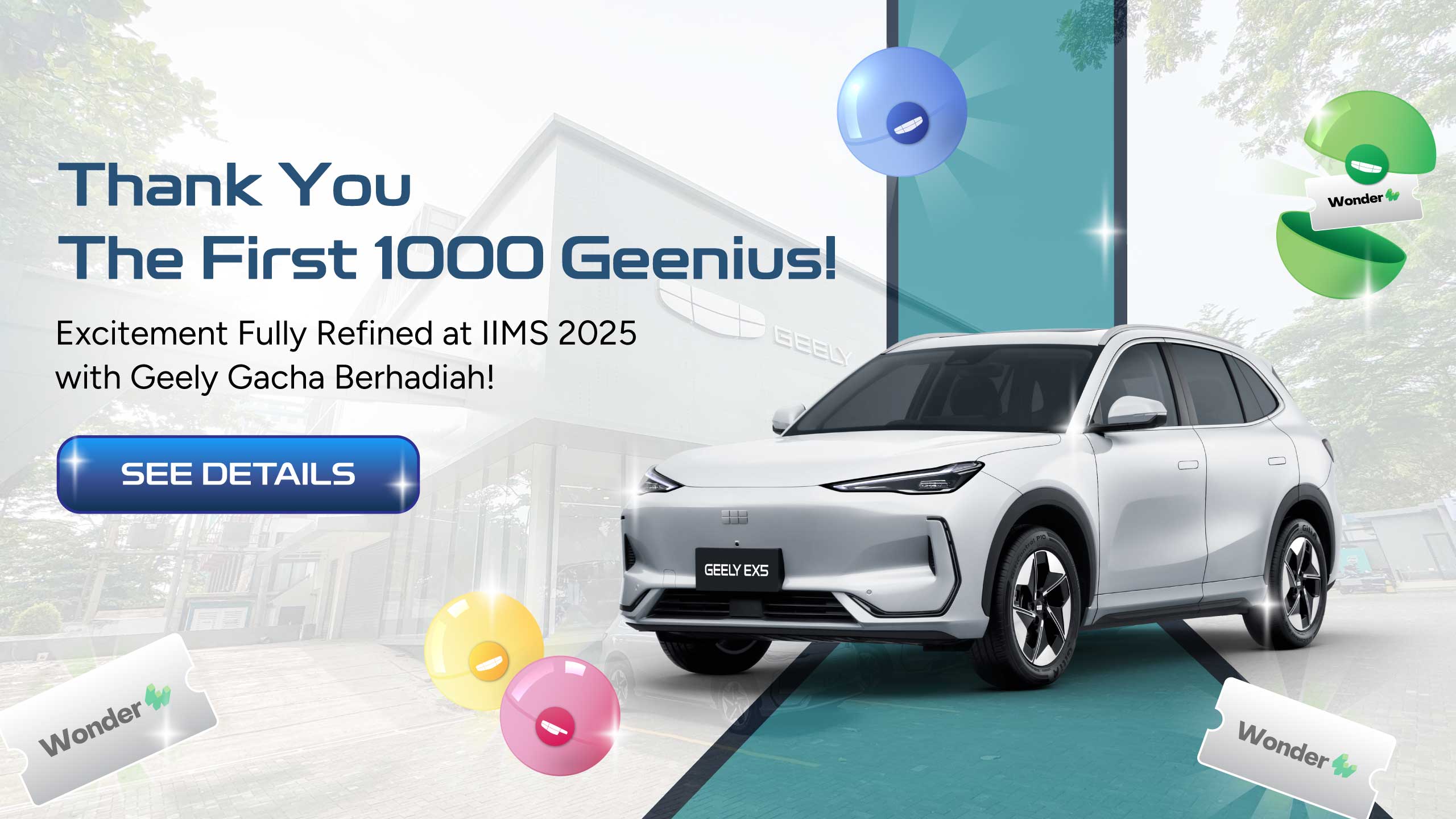 Geely Wonder Group | Book the Geely EX5 Now